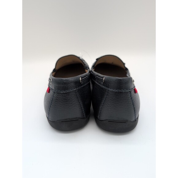 Marc Joseph New York Diana St Flat Slip-On Moc toe Faux Lace Loafers Leather 12 - Picture 7 of 12
